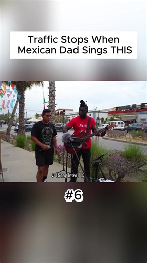 Mexican Dad's Heartfelt Singing Stops Traffic