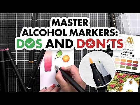 Top 10 Alcohol Marker Tips for Beginners