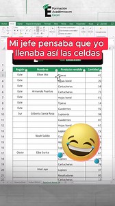 57K views · 1.4K reactions | Así lo hace un profesional en Excel 類✅ #excel #exceltips #formacionacademicaexcel | FAE - Formación Académica Excel | Facebook