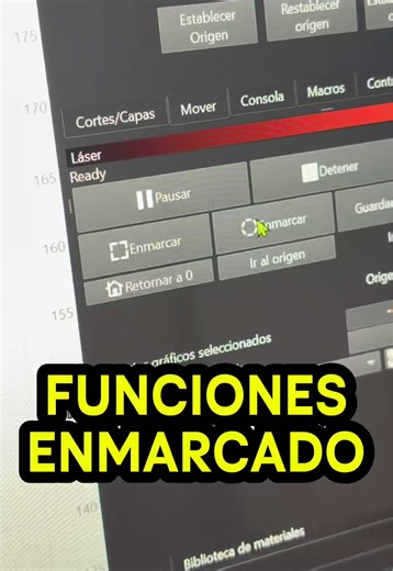 Funciones de Enmarcado en Lightburn con Sculpfun S9