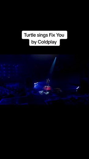 Turtle sings Fix You by Coldplay THE MASKED SINGER #music #jessemccartney #turtle #coldplay #fixyou #trend #trending #fy #foryou #maskedsinger