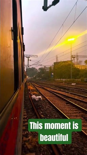 Super fast train slow motion #train #akpeducation #publictransport #railway