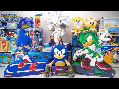 Sonic The Hedgehog 3 Toy Collection Unboxing Review 🌀 Silver, Jet, Metal
