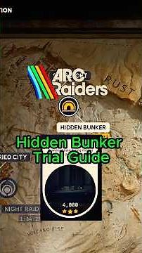 💯%Hidden Bunker Trial Guide ~ARC Raiders