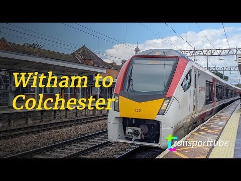 Witham to Colchester • Greater Anglia Class 745 • Realtime