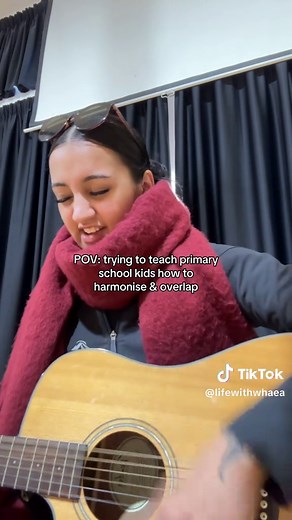Maori Waiata and Harmonizing with Kids
