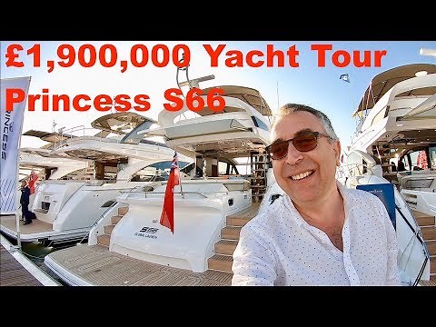 £1,900,000 Yacht Tour : Princess S66