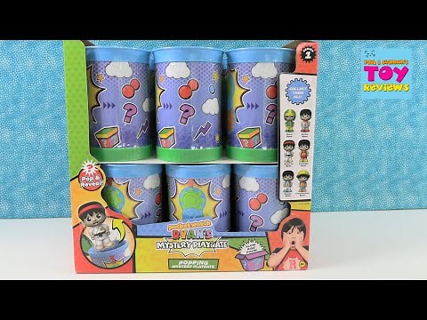 Ryans Mystery Playdate Popping Squishy World Opening | PStoyReviews