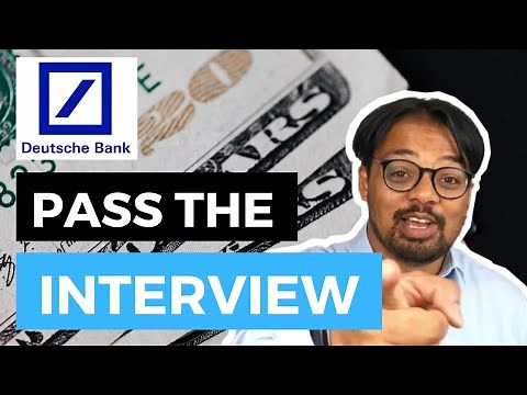 Pass the Deutsche Bank Hirevue Interview | Deutsche Bank Video Interview