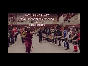 NCCU Sound Machine: Band Blast 2025 - Mass Band Performance