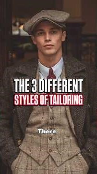 THE DIFFERENT TYPES OF SUITS #menswear #mensfashion #fashion #style #shorts #tailoring #menssuits