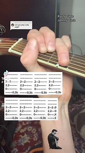 Rusty Cage by Johnny Cash. This is a fun bluesy sounding riff that is a good challenge for you pointer middle and ring fingers. #rustycage #johnnycash #guitartabs #guitar | Jamparkguitar