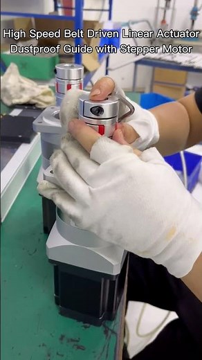 DIY High Speed Belt Driven Linear Actuator Dustproof Guide with Stepper Motor