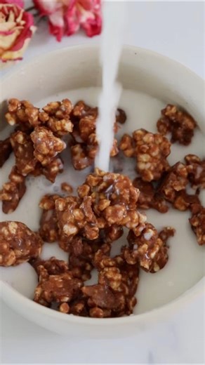 3.2K views · 27 reactions | This might be the best breakfast I’ve ever made! 勞 I mean, it’s like a healthiest most delicious homemade cereal there is :) get the recipe in the comments! 北 #easyrecipe #breakfast #cereal #healthyrecipes #glutenfree #plantbased #veganrecipes | Justine Cooks Vegan | Facebook