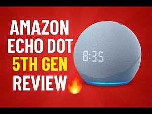 Amazon Echo Dot (5th Gen) 🔥 Smart Speaker with Alexa | Full Review & Features | Buy Now!