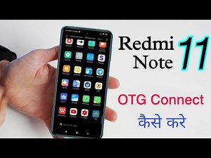 Redmi Note 11 OTG Not Working | How to Connect OTG in Redmi Note 11