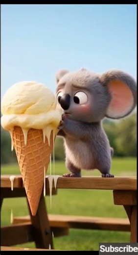 Could Baby Koala Save the Ice Cream? 🍦🐨