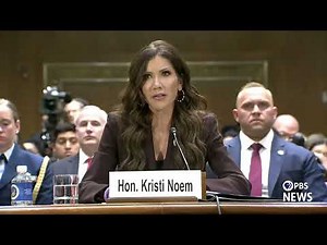 WATCH: Sen. Whitehouse questions DHS Secretary Noem in oversight hearing