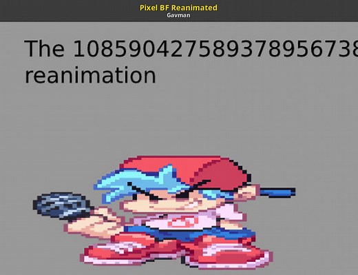 Pixel BF Reanimated Mod for Friday Night Funkin' | FNF Mods