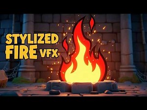 Unreal Engine 5 Niagara - Stylized Fire VFX Tutorial for Beginners