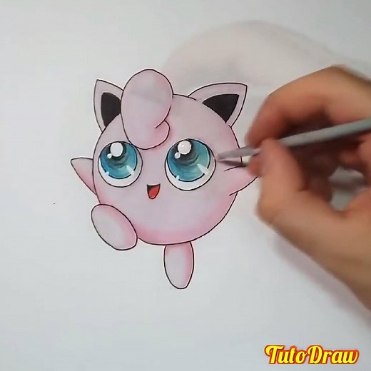 🖍😱Tuto : Dessiner Rondoudou (#Pokemon) | Jordan Molina [TutoDraw]