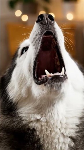 Emotional Husky Opera Performance 🐕🎶 | Dramatic Howling Dog Story