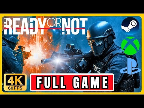 READY OR NOT Gameplay Walkthrough FULL GAME | [4K 60FPS PC XBOX PS5]