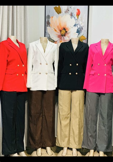 🔌slack $15 blazer $20 📍Eastgate market shop i18 ☎️0775156707 size:s-xxl