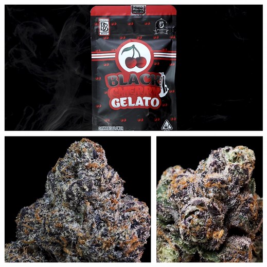 Black Cherry Gelato by the Backpack Boyz and 5 Points Exotic Strain Review * The Cannabis Connoisseur