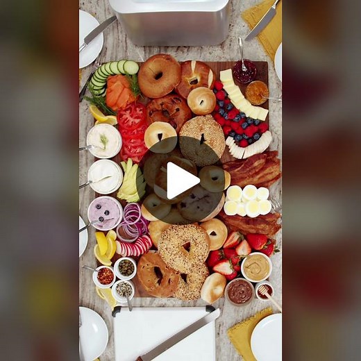 Create the Ultimate Bagel Board for Gatherings