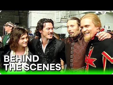 THE THREE MUSKETEERS (2011) Behind-the-Scenes (B-roll 1) | Luke Evans, Mads Mikkelsen