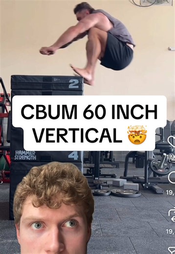 Chris Bumstead 60 inch box jump vertical