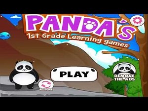 Panda 1st Grade Learning Games