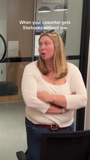 Alex caught red handed at 9:40AM 😬 #Coworkers #OfficeDrama #MarketingTeam #MarketingTok #CoffeeRun