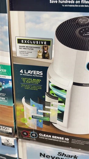 Shark NeverChange Air Purifier PET PRO at Costco Canada