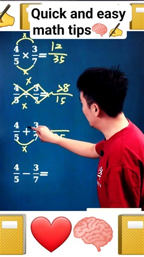 quick and easy math of mixed numbers tips 📔🧠 #math #mathematics #education #shorts #fyp