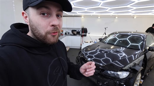 How does the salvaged supercharged BMW M3 drive?