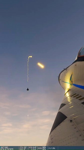 dcs world mig 29 dogfight | Jet Battle #shorts