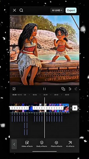 The Transformation of Te Fiti 🌋➡️🌿 #moana #disney #tefiti