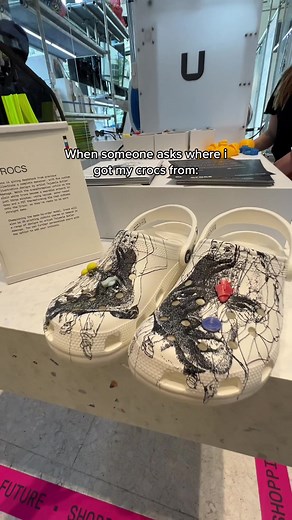 Customize Your Crocs at Selfridges London with 3D Printed Jibbitz