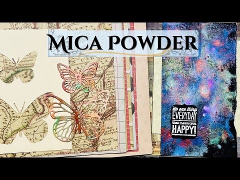 Easy way to use Mica Powder - ABC Techniques