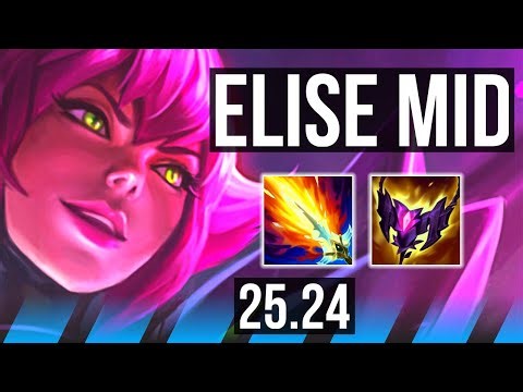 ELISE vs YONE (MID) | NA Grandmaster | 25.24