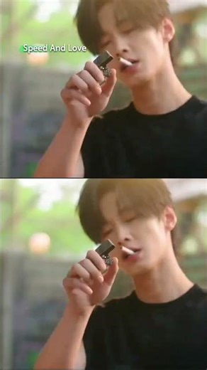 No Smoking! 😾 #SPEEDANDLOVE #YuShuxin #HeYu #双轨 #虞书欣 #何与