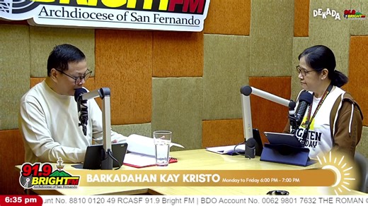 WATCH LIVE: Barkadahan Kay Kristo | January 13, 2026 (Tuesday) Gospel: Mark 1:21-28 Saint of the Day: St. Hilary Song: "Dwells God" by RB Hizon SJ Host: Rev. Fr. Joseph Mary D. Bacay Co-Hosts: Sis. Base Guevarra and Sis. Lory Lee Textline Numbers: Smart | 0918-351-8282 Sun Cellular | 0942-357-4268 Subscribe to our Youtube Channel - www.youtube.com/c/ASFRadioStation919FM Like and Share our Facebook Page - www.facebook.com/Official.ASFRadio Follow us on Twitter - @radio_asf Follow us on Instagram
