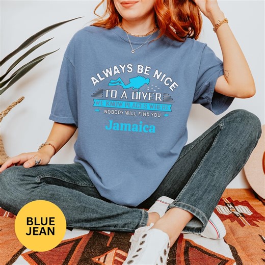 Funny Scuba Diving T-shirt: Personalized Diver Gift, Comfort Colors Cotton - Etsy