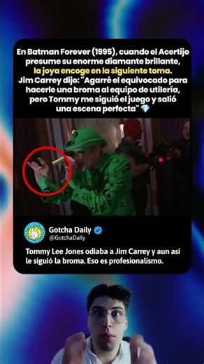 Mira el diamante antes y después del corte 💎 | Detalle de Batman Forever