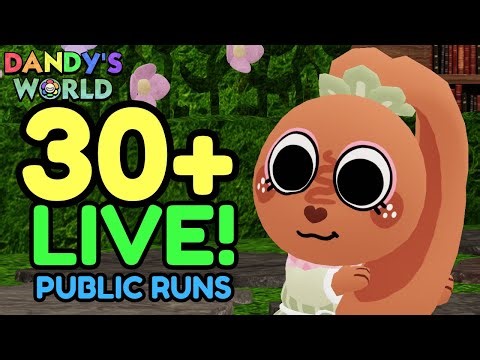 🔴🎥 I'm not leaving until I get Golden Cocoa (PUBLIC RUNS LIVE!) | Dandy's World