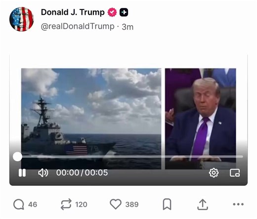 [ 🇺🇸 ÉTATS-UNIS | 🇮🇷 IRAN ] 🔸 Nouveau post de Donald Trump sur Truth Social.