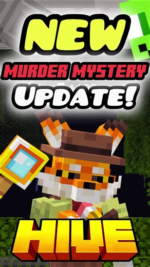 NEW HIVE MURDER MYSTERY UPDATE! #geometrydash #minecraft