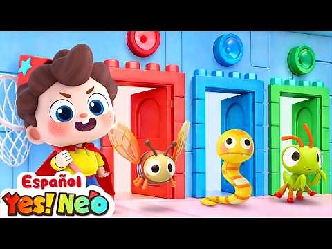 Neo Catch the Bugs | Yes! Neo | Nursery Rhymes | BabyBus in Spanish
